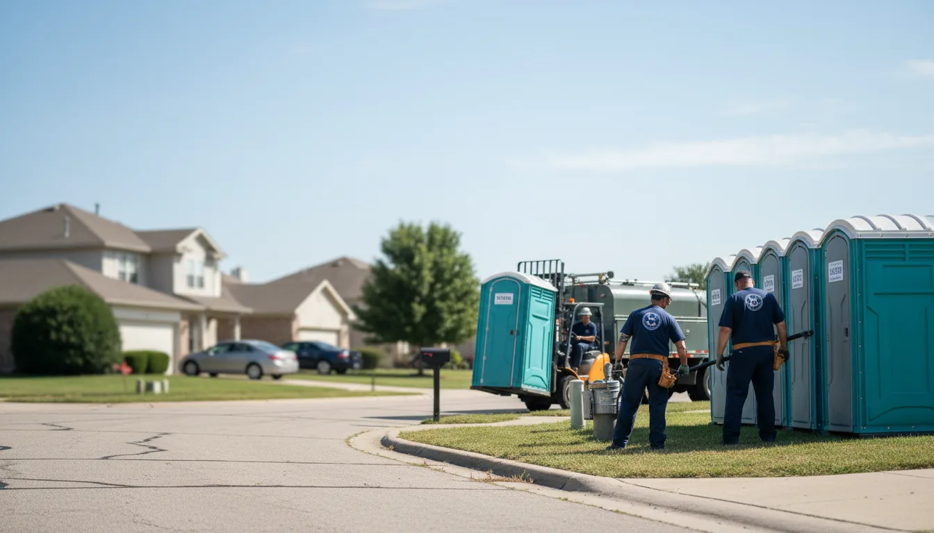 Porta Potty Rental in Newport, OH near me